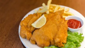 guilt free air fryer fish and chips; the benefits vs deep frier