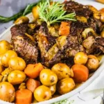 Delicious recipe, slow cooker roast beef with potatoes